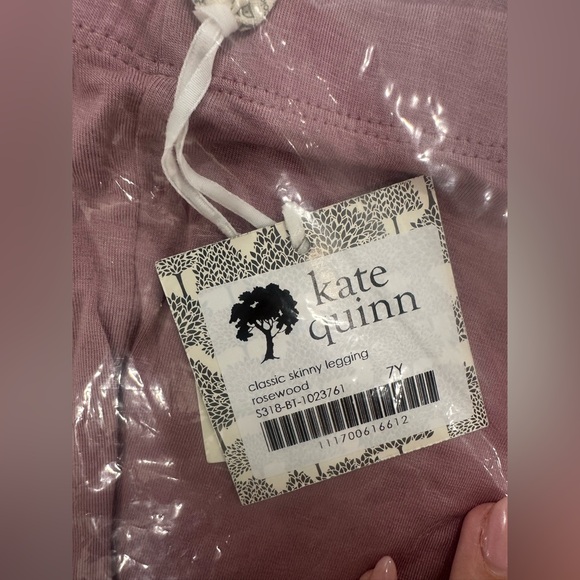NWT! Kate Quinn CLASSIC SKINNY LEGGING | ROSEWOOD | LENZING MODAL - SIZE 7 - Picture 3 of 4